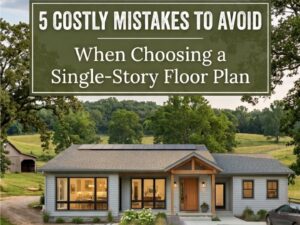 5 Mistakes You Must Avoid in Single-Story Floor Plan
