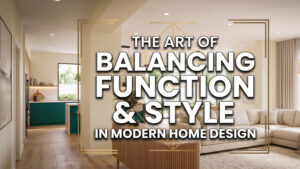 The Art of Balancing Function and Style
